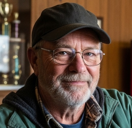 Portrait of Gunnar smiling